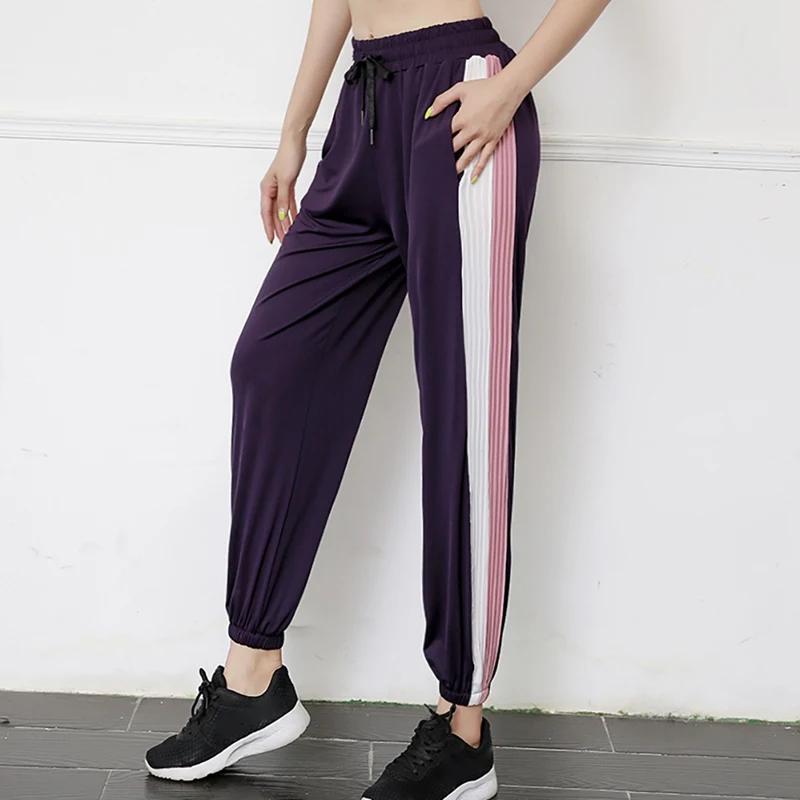 

Yoga Pants Women New Fitness Sport Pant Casual Slim High-Elastic Waist Gym Fitness Pants Female Yoga Sports Jogger Pant