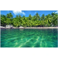 colorful print wall tapestry beach scenery tapestry m122