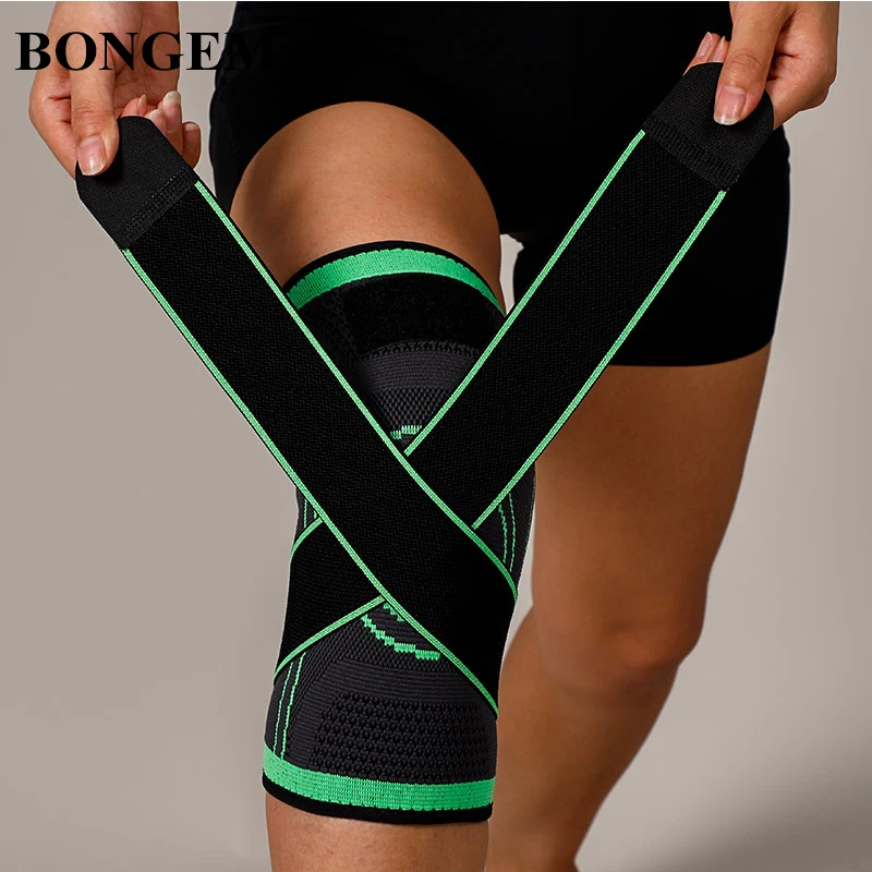 Наколенники компрессионные Эластичные подтяжки для артрита | Спорт и
