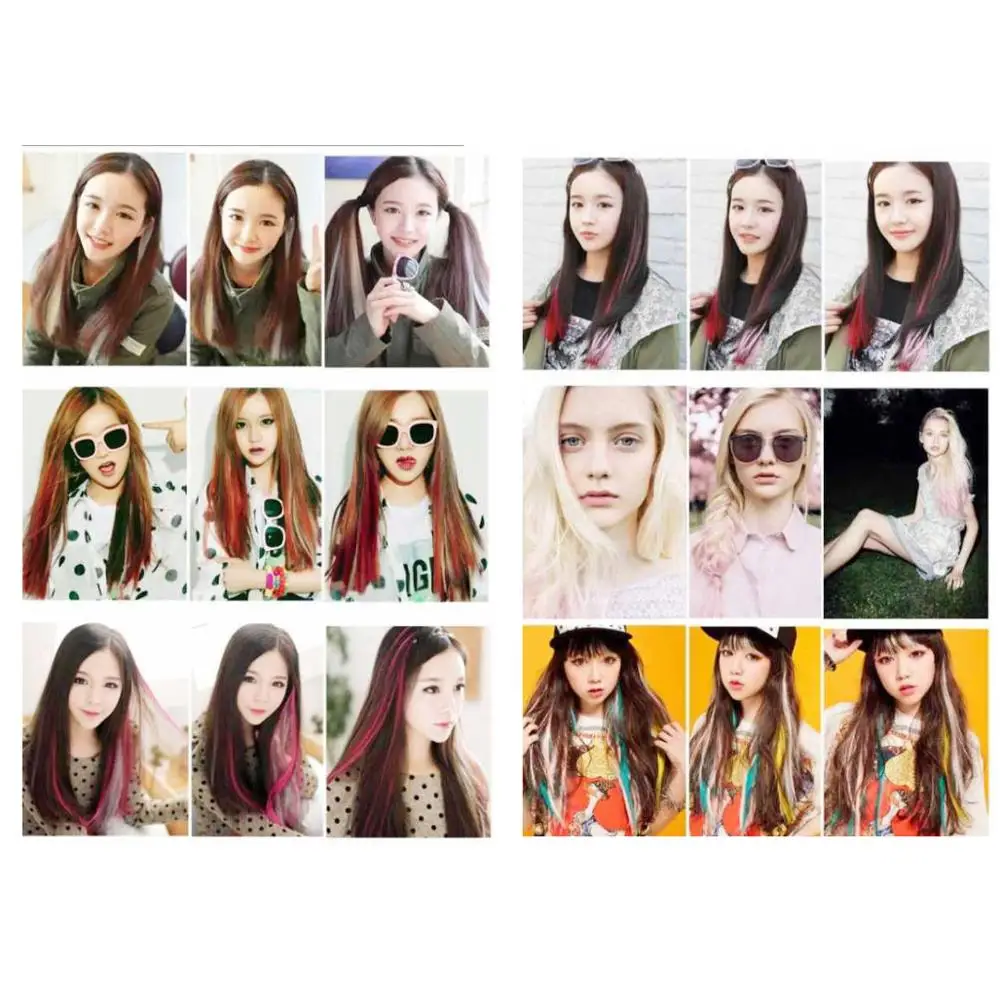 WEILAI 37 цветов накладные повязки для волос женщин детей девочек Синтетические