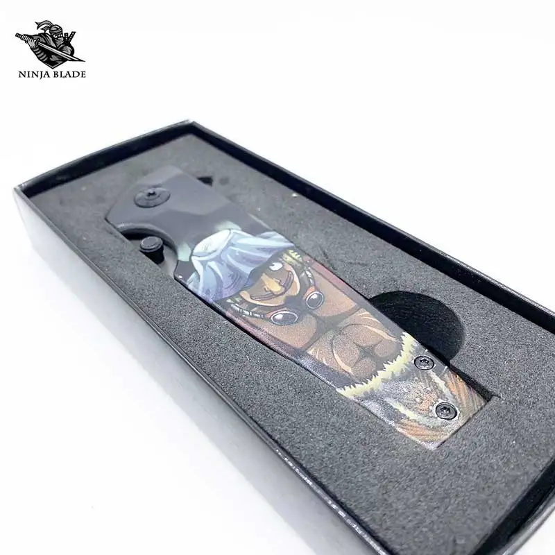 Соломенная шляпа пиратский Бог Usopp Jackblade снайперский складной нож аниме