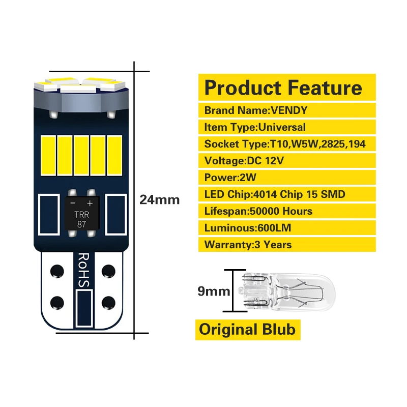 2 шт. светодиодный свет лампы W5W 2825 T10 168 Canbus LED лампа для автомобиля JEEP Grand Cherokee xj