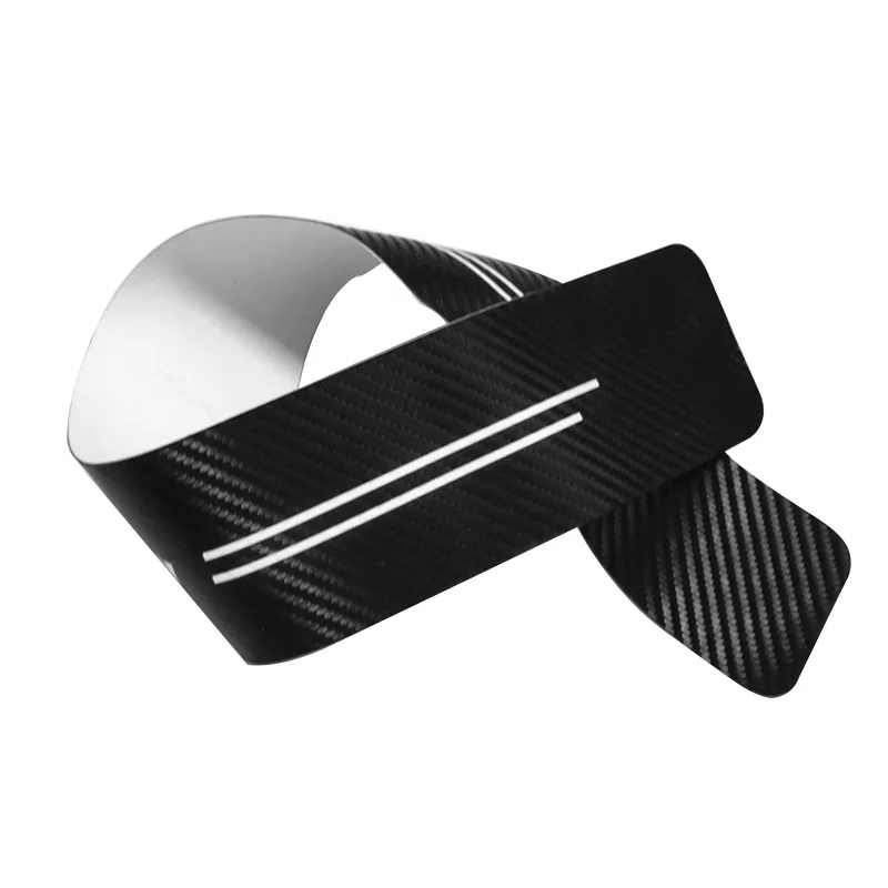 4 шт. двери автомобиля Стикеры пленка подоконник пластина из углеродного волокна