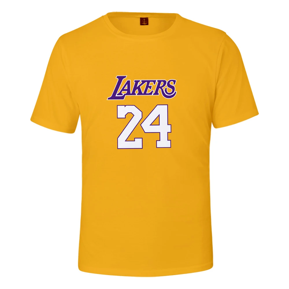 Новая футболка Kobe Bean Bryant мужская и женская летняя креативная Harajuku уличная одежда