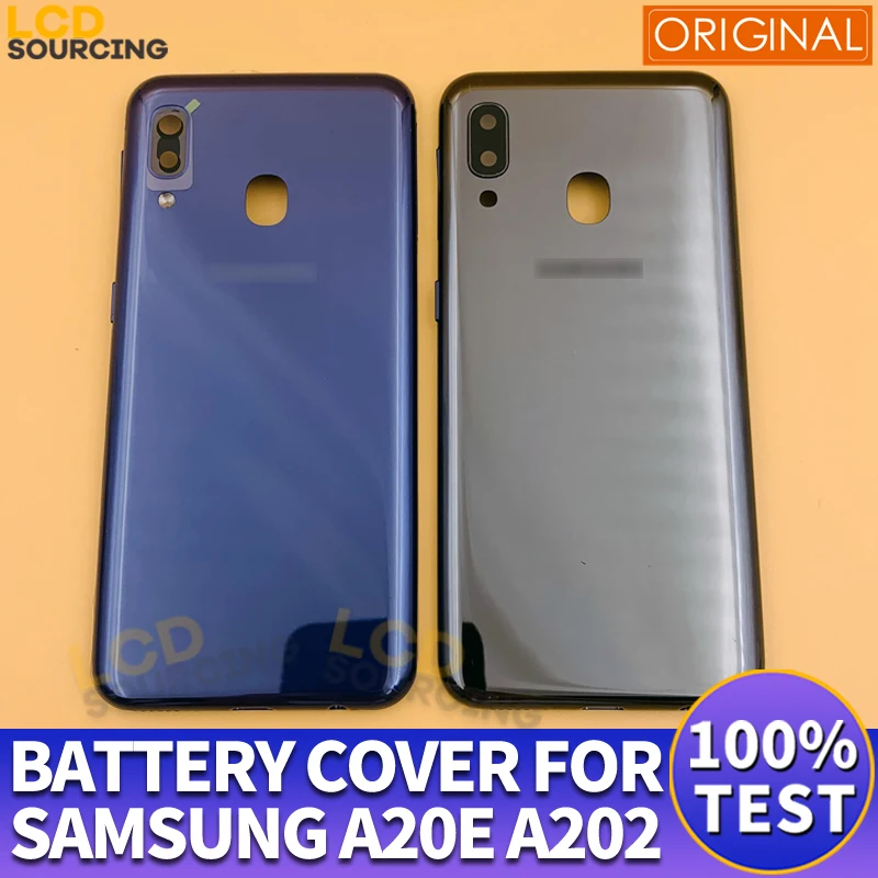 Оригинальная Крышка батарейного отсека 5 8 дюйма для Samsung A20E задняя крышка A202 A202F/DS