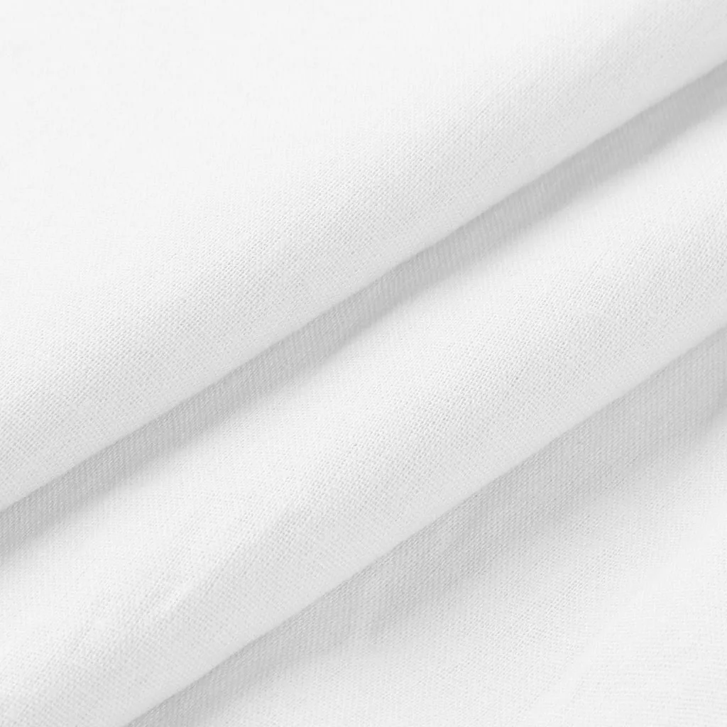 KLV Мужская рубашка с длинным рукавом хлопковая Льняная мужская блузка мешковатая