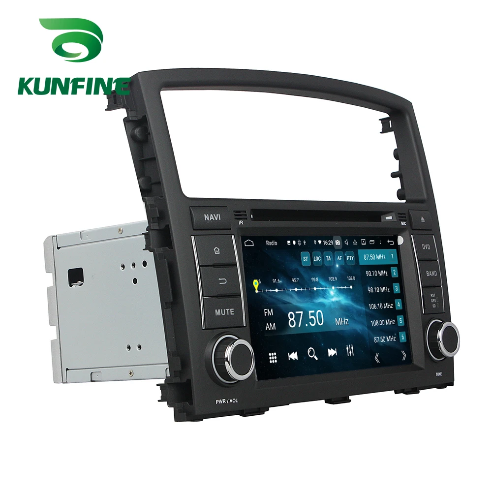 Мультимедийный плеер Mitsubishi Pajero Android 9 0 восемь ядер 4 Гб ОЗУ 64 ПЗУ DVD GPS навигация