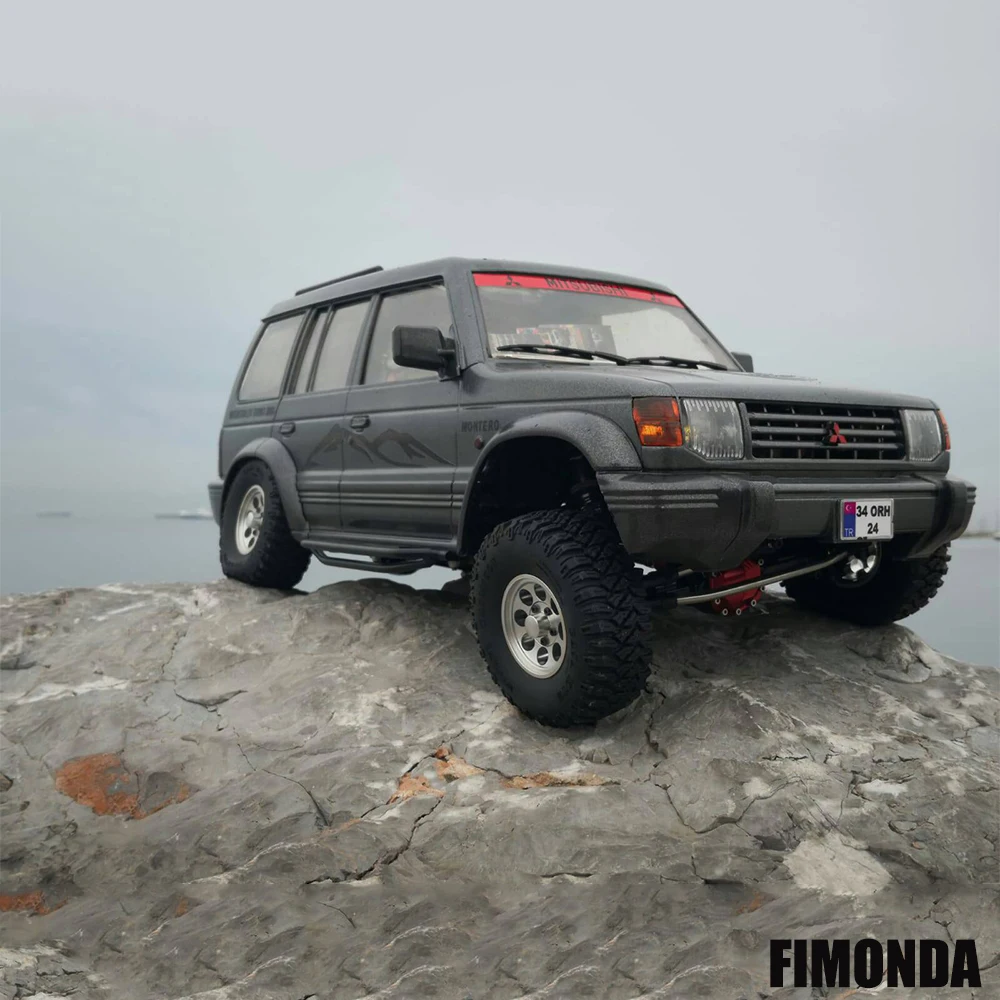 1/10 RC PAJERO V33/V43 полный жесткий пластиковый комплект кузова 313 мм Колесная база для радиоуправляемого гусеничного осевого SCX10 II 90046 Redcat GEN 8 Scout II