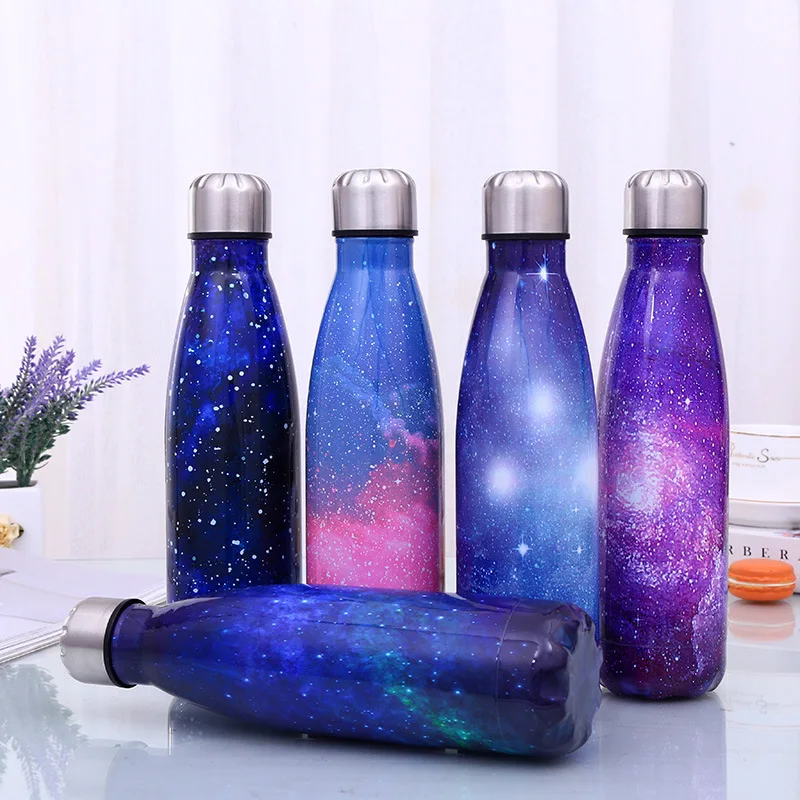 

500ML Portable 304 Stainless steel Water Bottle Vacuum Insulated Thermal Sports Chilly Flask/warm cup Travel Mug