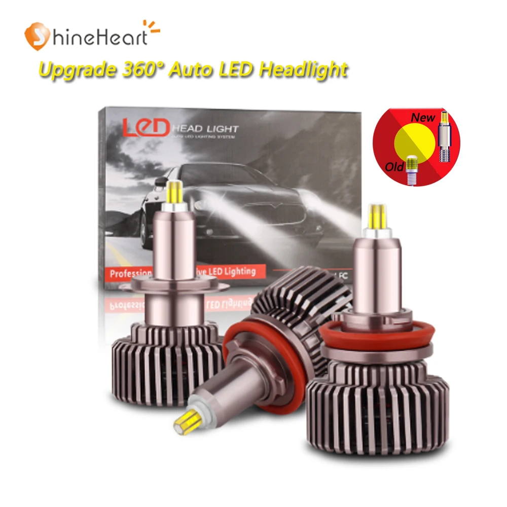 

3D 360 ° CSP 14000LM H8 H11 туман светильник h7 светодиодный головной светильник HB3 9005 HB4 H3 H16 880 881 H27 светодиодный H1 9012 HIR2 авто светодиодные лампы 12 В 6000 К