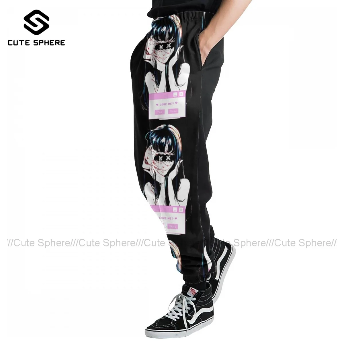 

Tomie Sweatpants Dance Polyester Joggers Fashion Kawaii Man Casual Pants