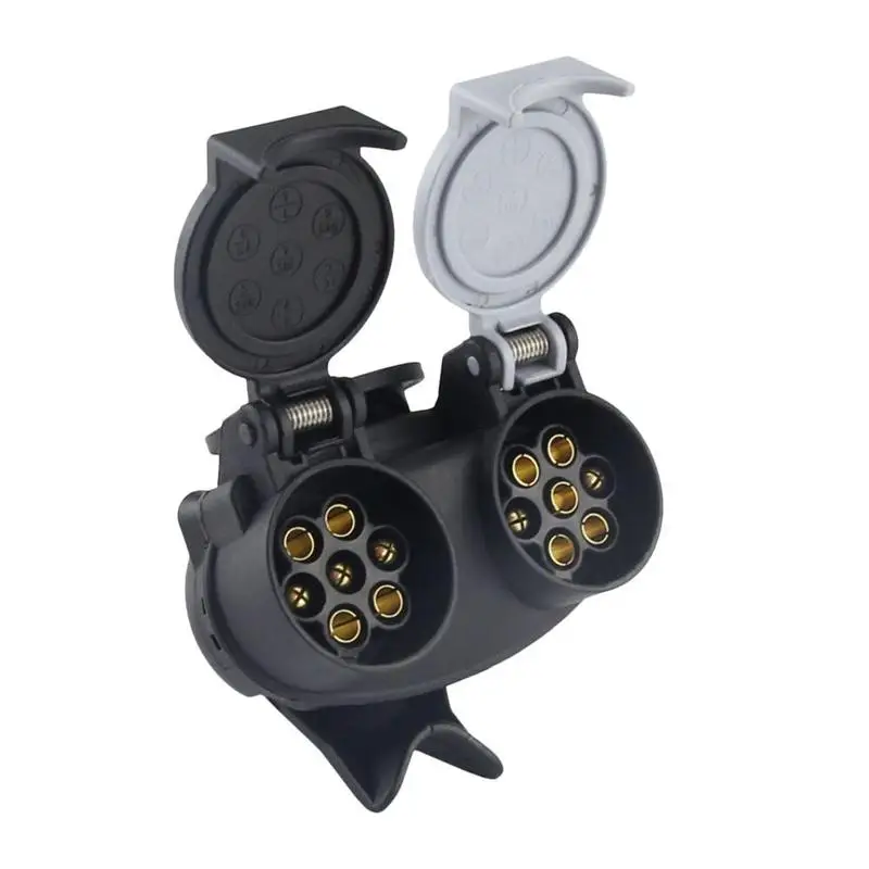 1 шт. розетка для прицепа от 13 Pin до 7 профессиональный адаптер 12V разъем Конвертер