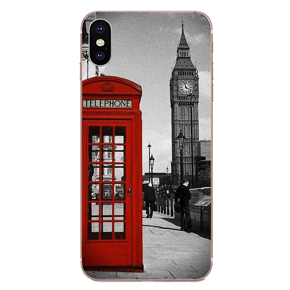 Высокое качество для Apple iPhone 11 Pro X XS Max XR 4 4s 5 5C 5S SE 6 6S 7 8 Plus Британский Лондон Биг Бен