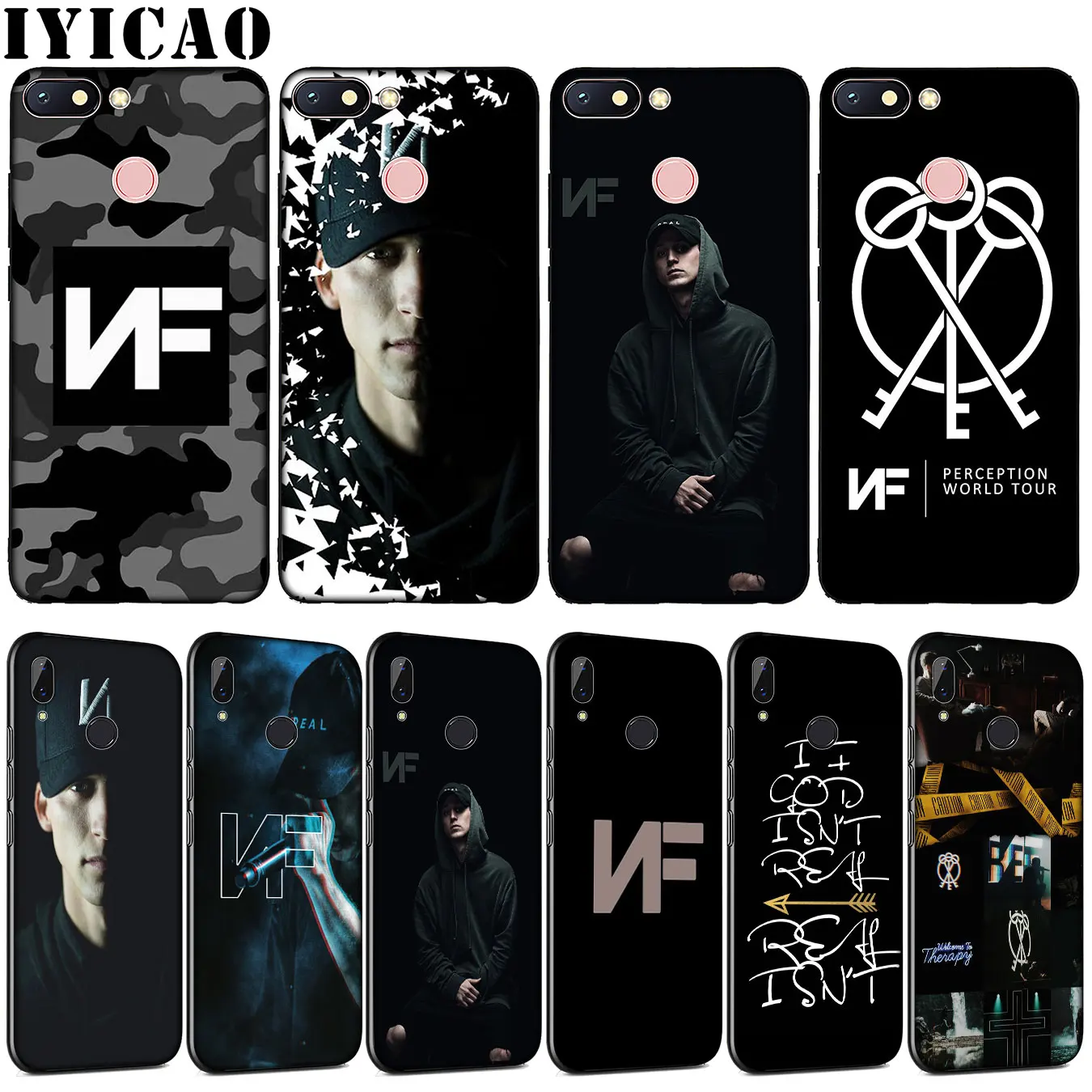 Крутой NF Rapper Мягкий ТПУ силиконовый чехол для телефона Xiaomi Redmi Note 8 8A 8T 7 7A 6 6A 5 5A GO S2