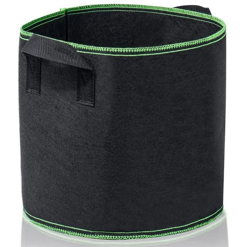 

5 Pcs Grow Bags 1 Gallon & 8 Pcs Plant Plastic Flower Pots