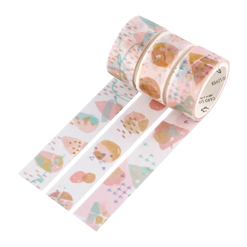 3 шт./Партия Красочные стихи серии руководство дневник DIY декоративные из рисовой