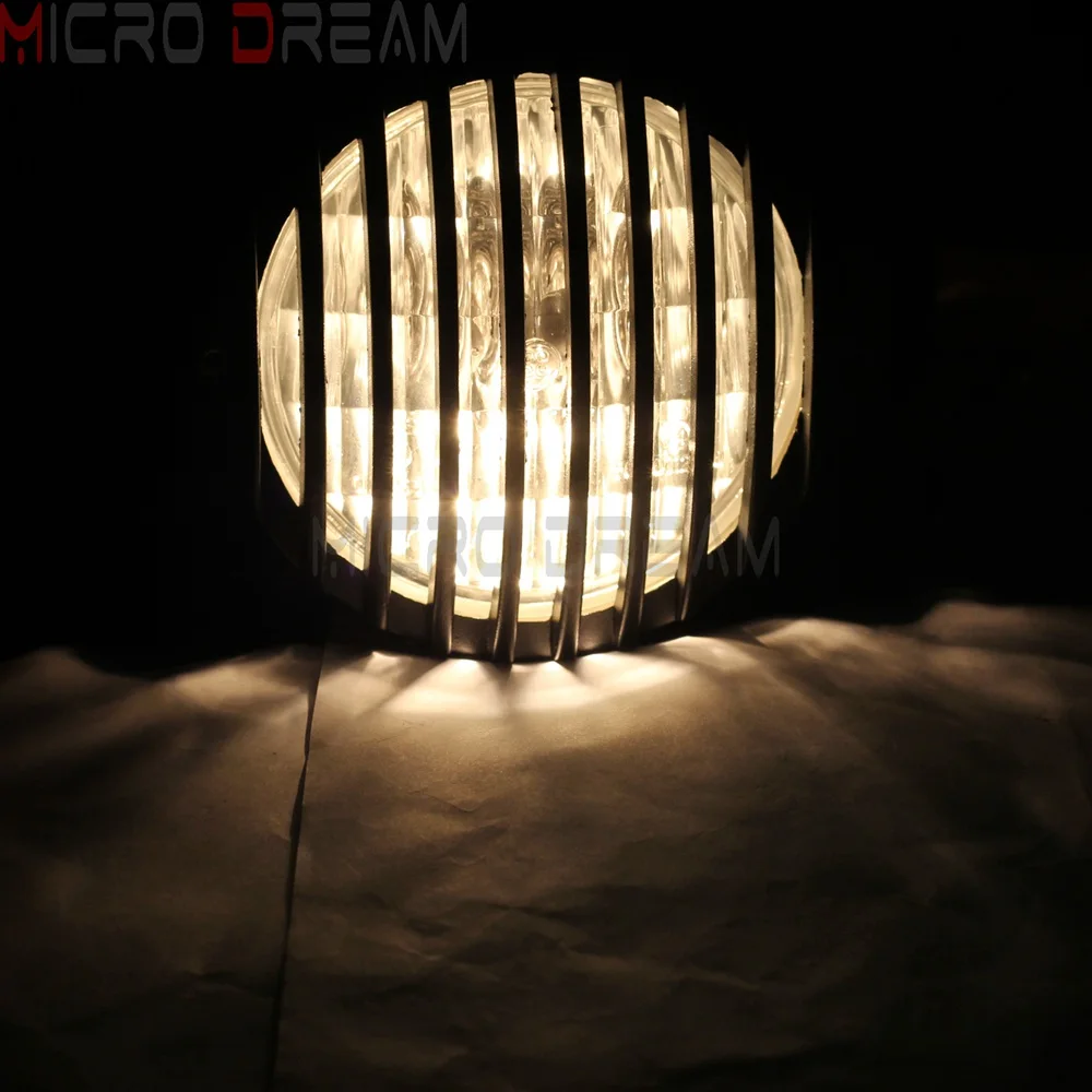 Фара мотоциклетная Винтажная с зубчатым светом 5 дюймов 12 В H4 |