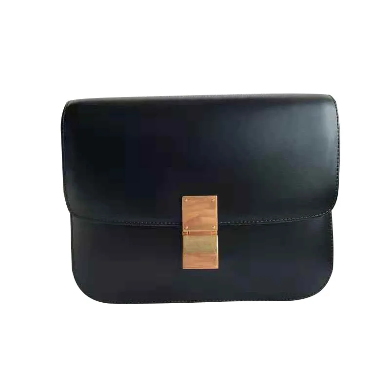 

New Genuine Leather Women Shoulder Bag Small Designer Handbag Black Bags for Women Bolsos Para Mujer