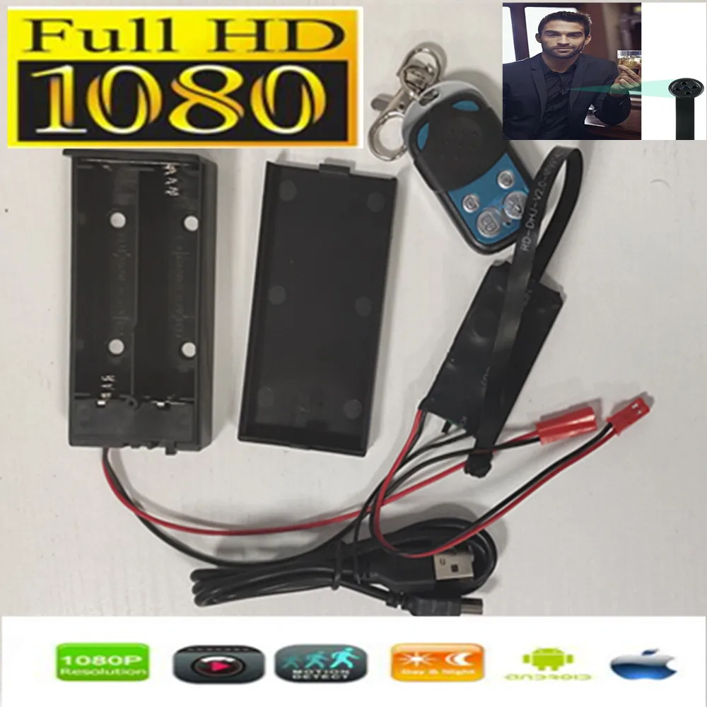 HD WiFi1080P мини-камера портативная IP камера DIY модуль смарт-видео DVR движения