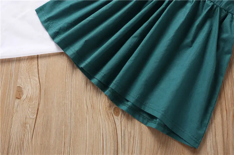 

Little Girl Princess Dress Solid Color Baby Girl Summer Dress 2021 New Girl Active Dress With Wing