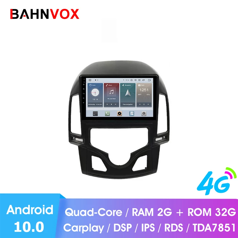 Автомобильный dvd-плеер RAM2G 9 &quotна android 10 0 с gps для HYUNDAI I30 2007 2011 автомобильное радио