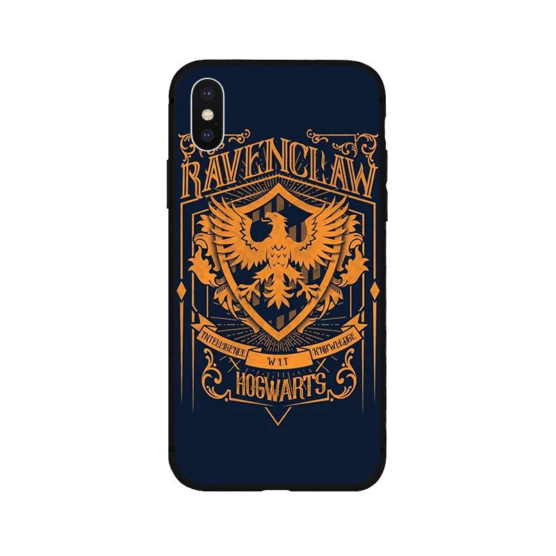 Magic school Gryffindor мягкий силиконовый черный чехол для телефона iPhone11 pro 5 5S se 6 6s 7 8 plus X Xs XR max