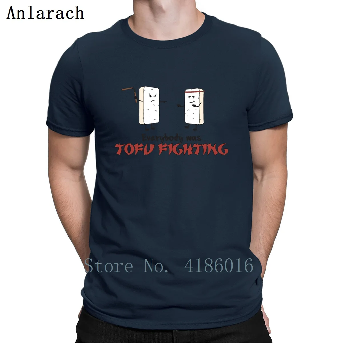 

Everybody Was Tofu Fighting Gift T Shirt Authentic Fit Customize Outfit O Neck Kawaii Summer Cotton Shirt
