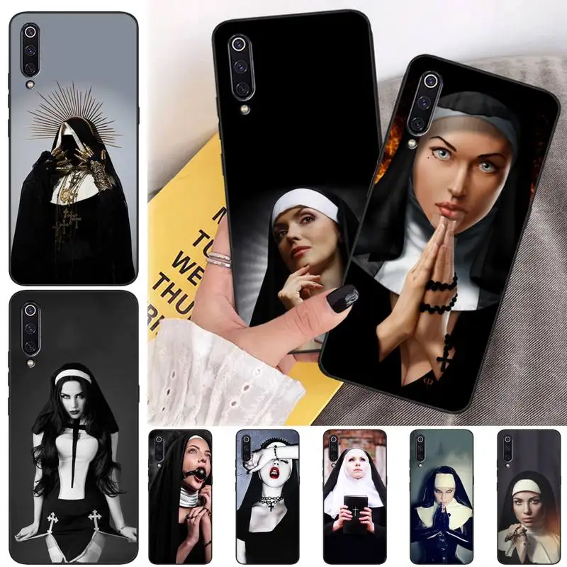 

Sister Style Nun Sexy Girl Phone Case For Xiaomi Mi Cc Note 7 8 8t 8es 9 9se 9a 10 10t 11 F1 MAX 2 3 Pro Lite Ultra Funda