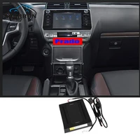 for toyota land cruiser prado 2020 2019 2018 2017 2016 2015 car accessories special on board qi wireless phone charging panel