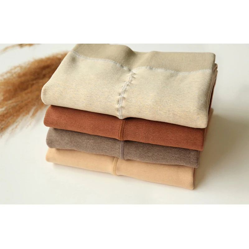2022 Winter Ladies Pantyhose Tights Warm Women High Elastic Waist Cashmere Thick Velvet Leggings Sexy Hip Push Up Pants | Женская одежда