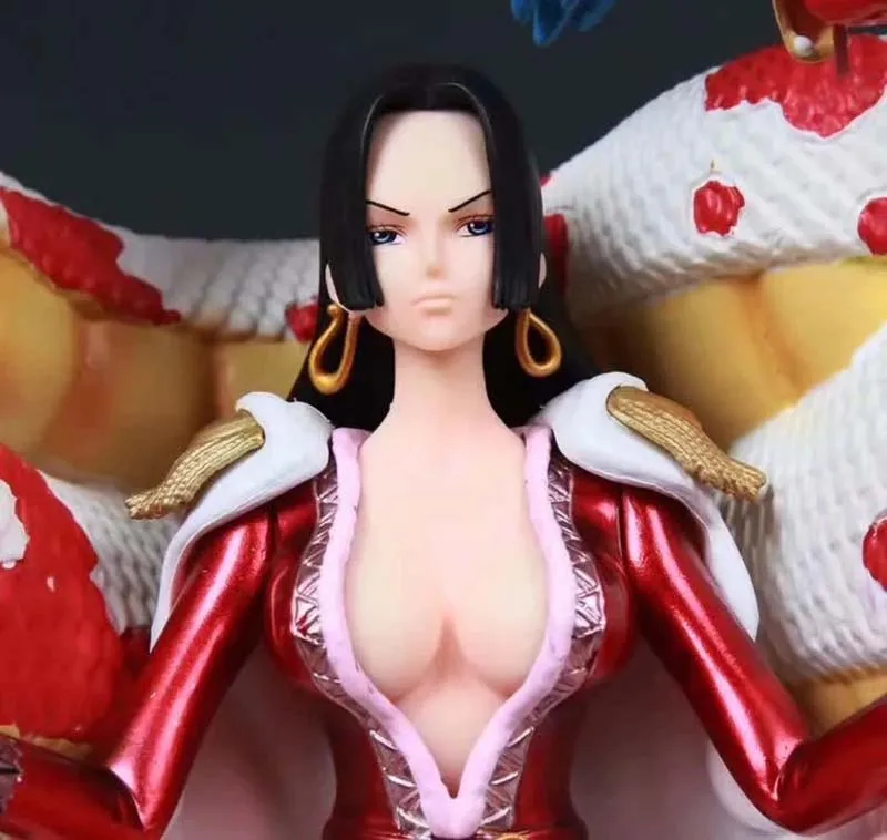 Аниме 31 см украшение одна штука Боа Хэнкок Сидя Фигурка ГК Сексуальная Девушка