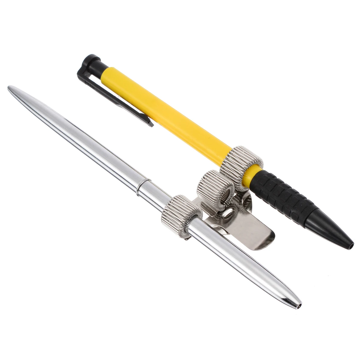 Держатель с тремя отверстиями для канцелярских принадлежностей металлический