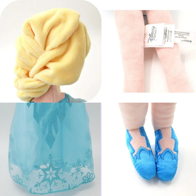 Плюшевая кукла Холодное сердце 40 см мультяшная аниме-фигурка Эльза Анна