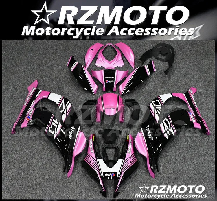 

New ABS Motorcycle whole Fairings kit Fit for Kawasaki Ninja ZX-10R 2016 2017 2018 2019 10R 16 17 18 19 Bodywork set Pink black