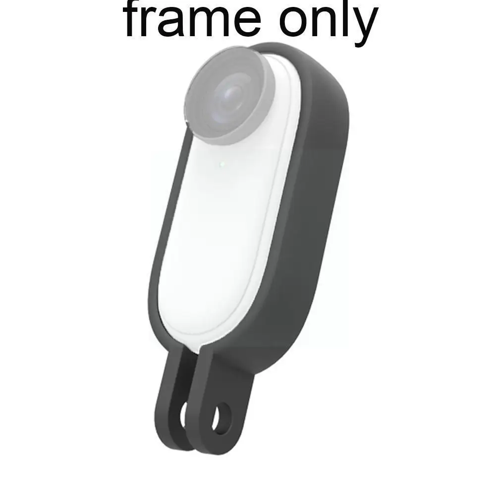 

For Insta 360 One Go2 Protective Frame Mount Thumb Camera Frame 1/4 Invisible Adapter Stabilizer For Insta360 Go F0x9