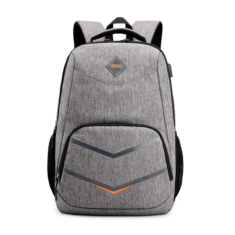 

New Shoulders Male Backpack Bag Waterproof USB Charging Fashion Laptop Bag Students Travel Bag Bookbag Backpack Men