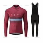 Велосипедный комплект Ropa Ciclismo Hombre 2020, велосипедный комплект с длинным рукавом, велосипедные шорты, комплект велосипедной одежды с длинным рукавом Ralvpha