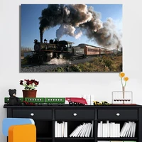 diy handcraft diamond painting classical steam locomotive train mosaic diamond embroidery full square round drill for home art