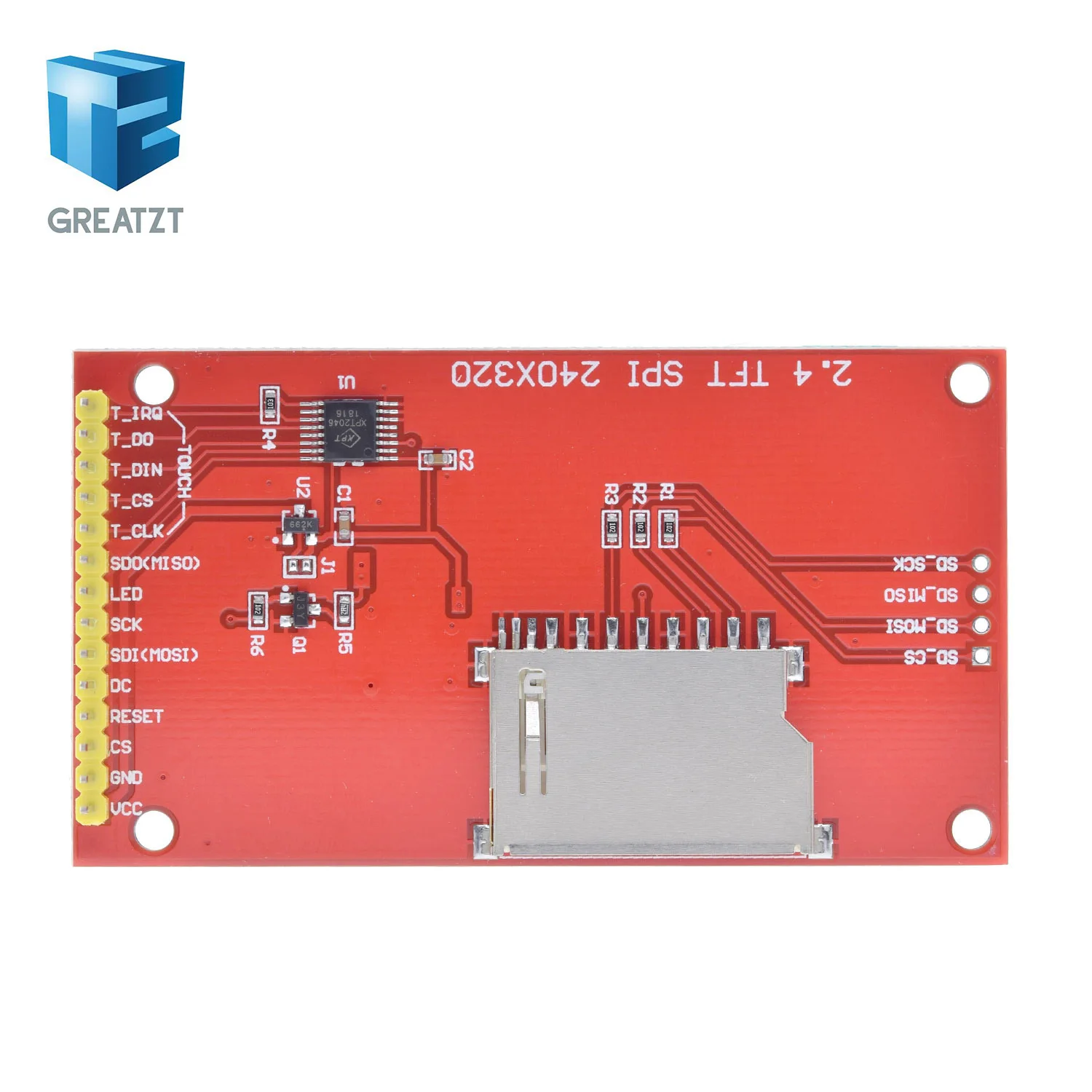 ЖК-модуль TFT 2,4 дюймов TFT ЖК-экран для Arduino UNO R3 плата и поддержка mega 2560 с gif сенсорной ручкой