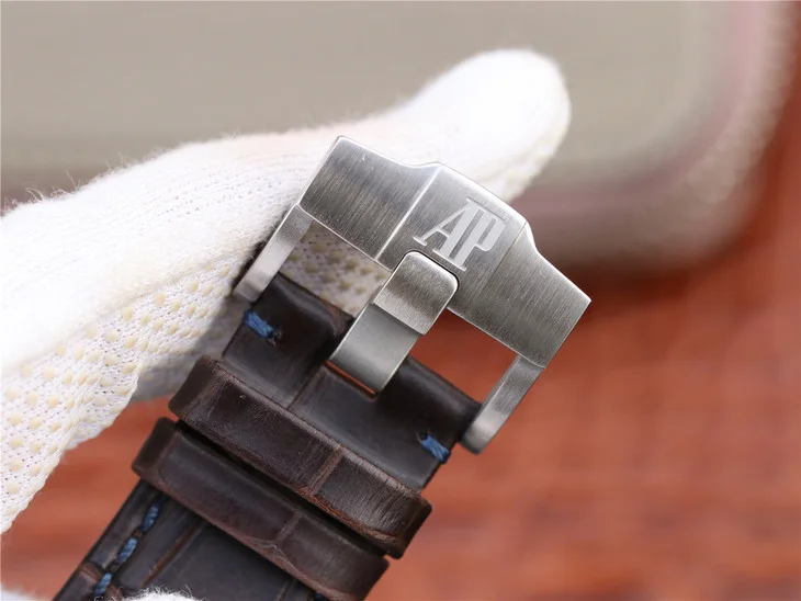 

Replica Men's Watches AP 26470ST.OO.A099CR.01 Chronograph Automatic Mechanical Top Brand Watch Hot-saleTop-quality Leather Strap