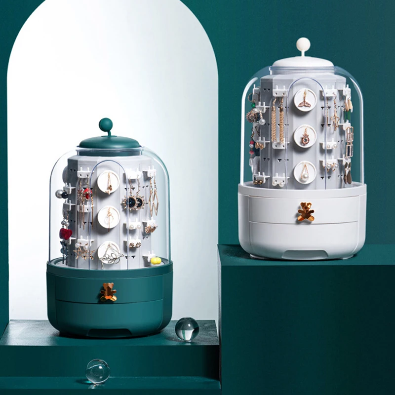 

Jewelry Storage Box Visual Large-Capacity Jewelry Box For Home Portable Jewelry Storage 2020ing