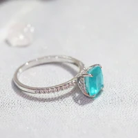 diwenfu 925 silver sterling sapphire ring for women anillos de bizuteria silver 925 jewelry emerald topaz wedding jewelery anel