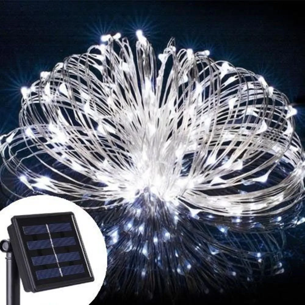 

50/100/200/300 LED Solar Light Outdoor Lamp String Lights For Holiday Christmas Party Waterproof Fairy Lights Garden Garland