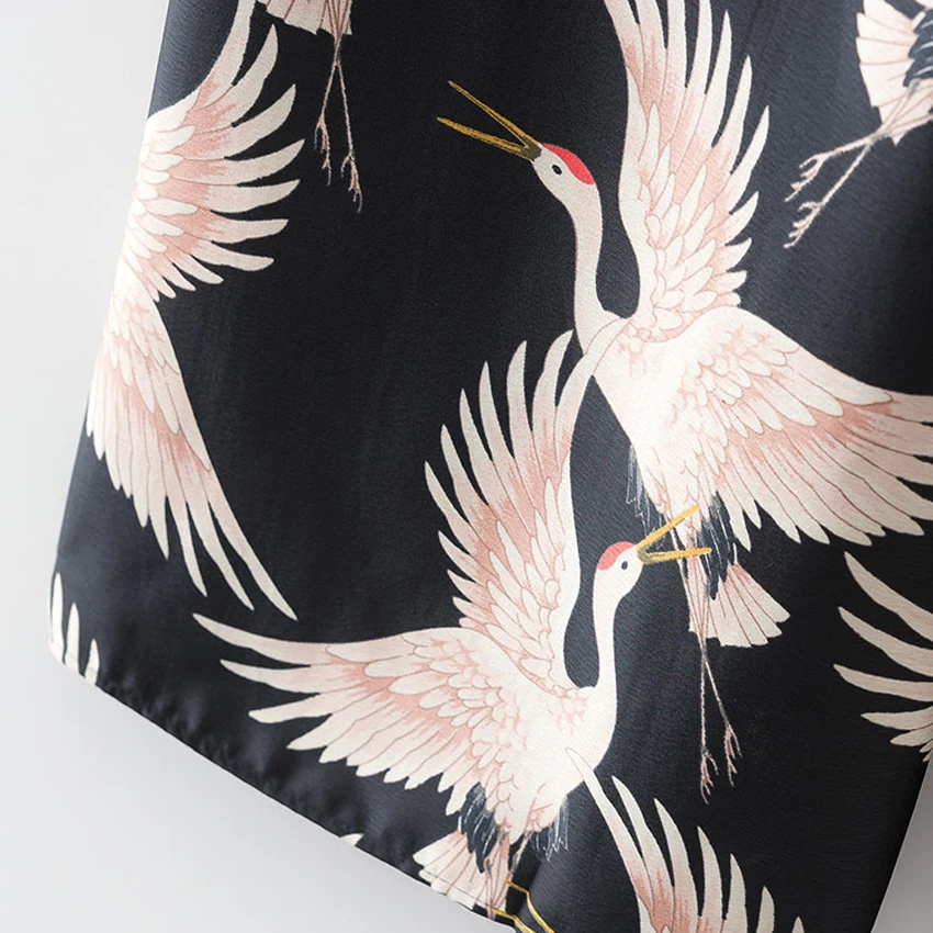 Женские свободные штаны в японском стиле Харадзюку укороченные с широкими