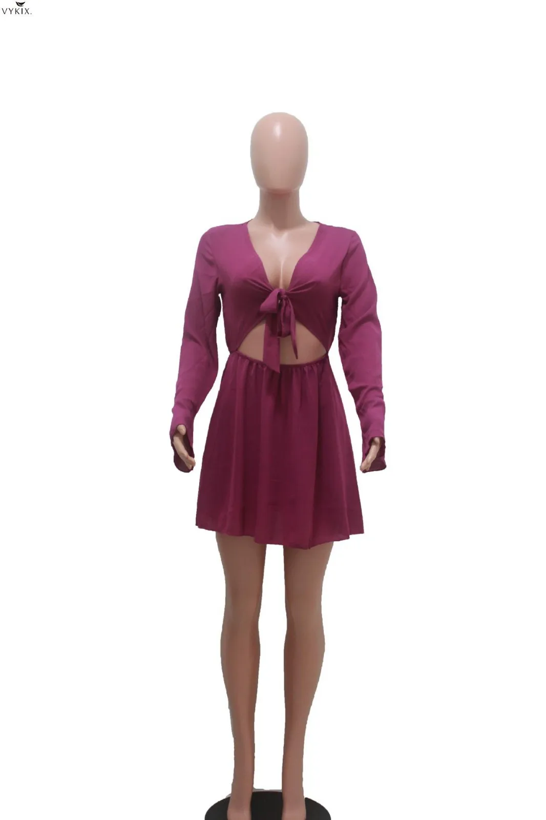 

Spring Plus Size 2xl Bodycon Mini Dresses Long Sleeve Night Club Party Bandage Street Beach Femme Ladies Womens Dresses Vestidos