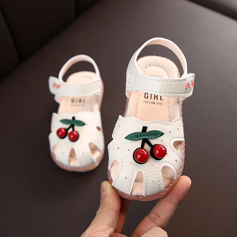 

Newest Summer Kids Shoes 2020 Fashion Leathers Sweet Children Sandals For Girls Toddler Baby Breathable Hoolow Out Bow Shoes