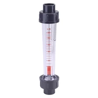 lzs 15 plastic tube liquid water rotameter flow measuring instruments dn15 water testing meter tube 100 1000lh wholesale