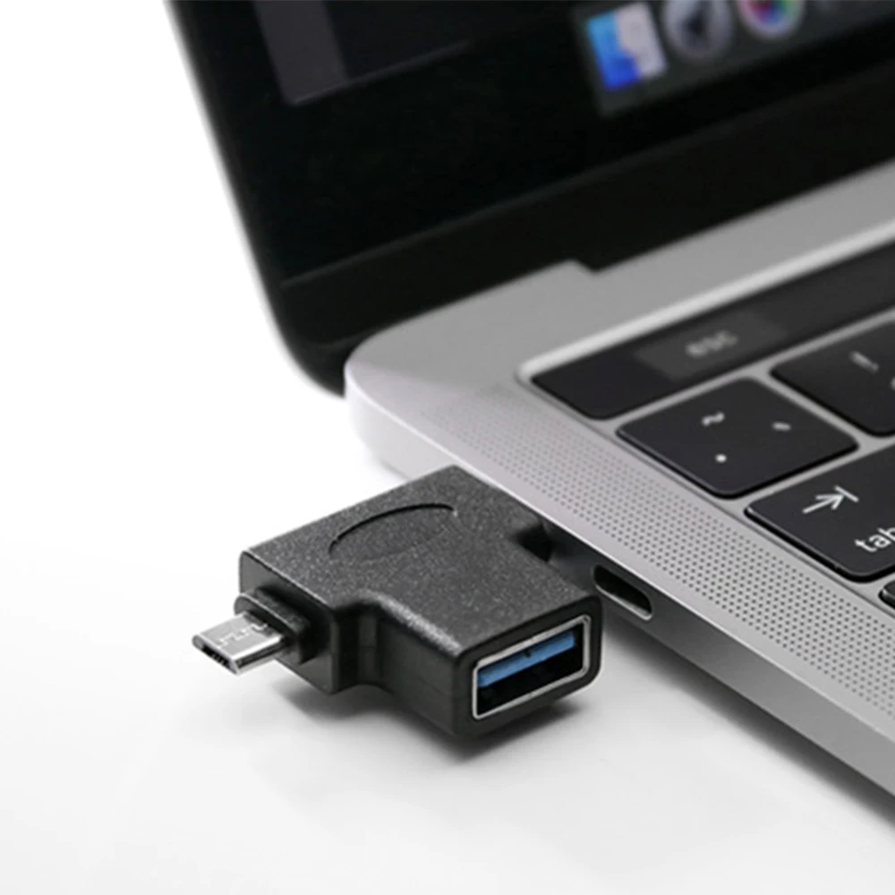 Угловой адаптер для кабеля USB C OTG 2 в 1 микро 3 0 A конвертер Android Google Nexus Samsung