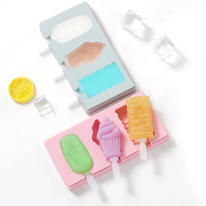 Новая силиконовая форма для мороженого приготовления домашнего инструмент