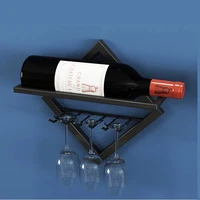 hang ledge wine rack bottles of metal decorative wall bar wine rack wall mount wine bottle holder creative free combination